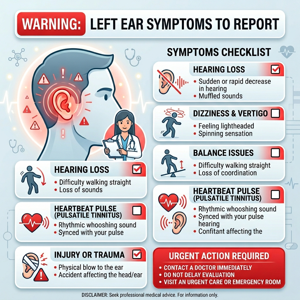 What Does It Mean When Your Left Ear Rings? Causes & What to Do